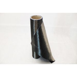 Civil Structure Black 300gsm 600gsm CFRP Carbon Fiber and 1.6% Elongation