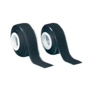 Heavy Duty Black Velcro Sticky Back Tape Roll VW-1 Hook And Loop Tape