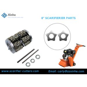 TCT Carbide Milling Cutter Assemble With LINAX Machine Scarifier Spare Parts For
