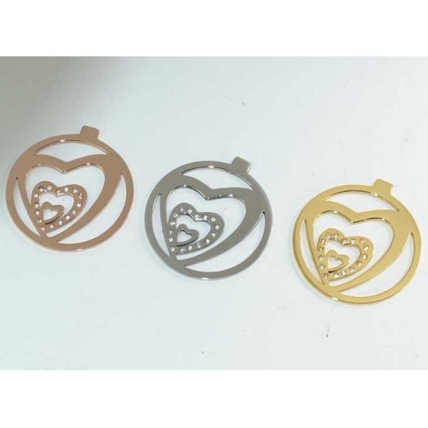 New Cutomized 316L Stainless Steel Locket Plates Series for No Glass Memory