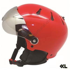 China Custom Ski Helmet With Visor SKI-10 on sale