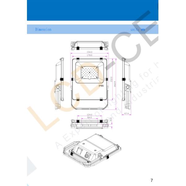 Waterproof IP65 LED Flood Light
