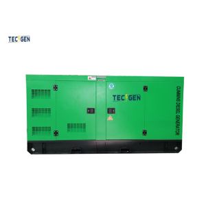 Standby 176kW Diesel Generator Soundproof Genset Powered By Cummins Engine For