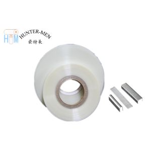 China Tensile Strength 1.855MPa Hot Melt Glue Tape Single Sided 80mic For Galvanized C/U Nail on sale
