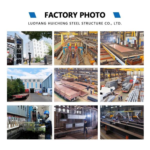 Customized Large Span Prefabricated Steel Structure Workshop CE ISO SGS Certified