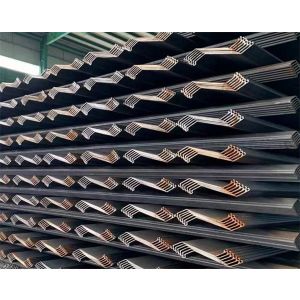 Stainless Galvanized Z Type Steel Sheet Pile For Bridge Project Construction