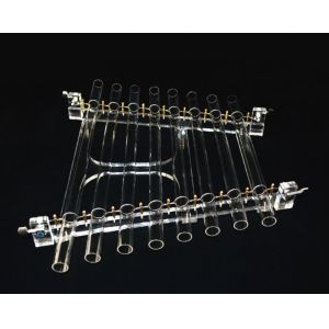 Clear quartz crystal harp made of high purity quartz made in china