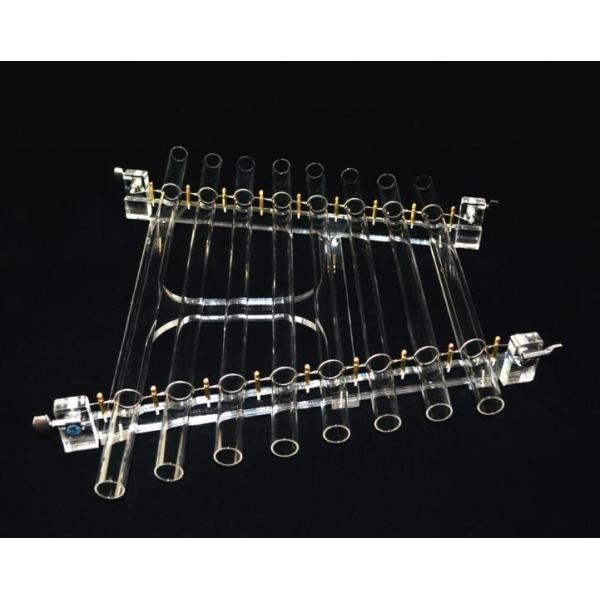 Clear quartz crystal harp made of high purity quartz made in china