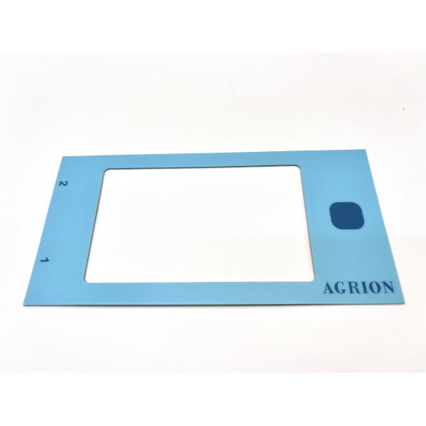 Quality Glossy Surface Durable Transparent Control Panel Overlay Printing for sale