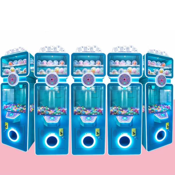 2022 Amusement park pink and green prize capsule gift machine gashapon baby toy machine for malls