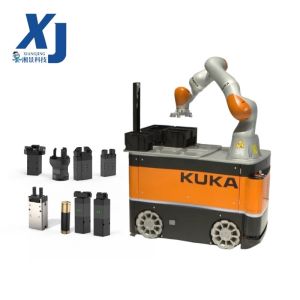 Wholesale OnRobot Robotiq DH Robotics Gripper Lightweight Robots KUKA LBR IIWA 7 Axis Palletizing Packaging Collaborative Robot from china suppliers