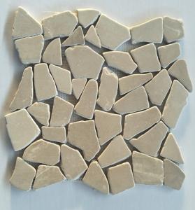 Wholesale Travertine Gravel Mosaic,Stone Mosaic Tiles,Coffee Wall Mosaic,Coffee Mosaic Wall Stone from china suppliers