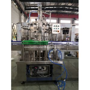 Isobaric Carbonated Drink Production Line , Carbonated Bottling Equipment