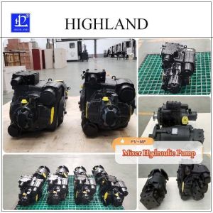 42Mpa High Pressure Flange Mounting Concrete Mixer Hydraulic Piston Pump