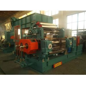 Water Cooling Two Roll Rubber Mixing Mill With PLC Control System