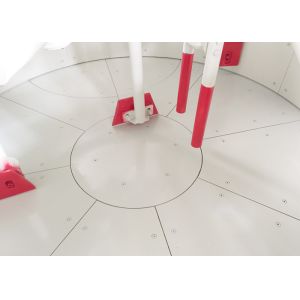 Precast High Chrome Alloy Concrete Mixing Equipment , Sand Mixing Concrete Batch