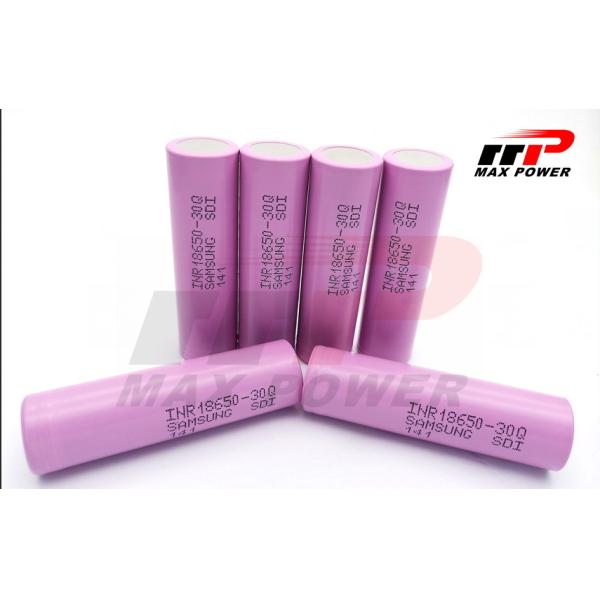 Quality 15A INR18650 30Q 3.7V 3000mAh Original SAM brand Lithium Ion Rechargeable Batteries for power tools with KC CB UL for sale