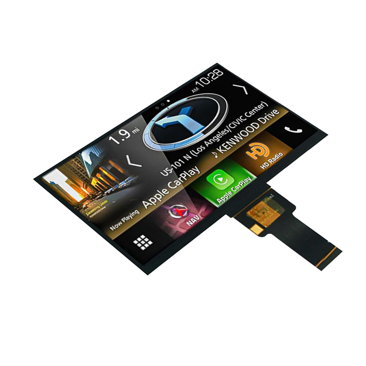 6.7inch TFT Color LCD Display Screen With 800*480 Resolution And 400nits