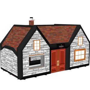 Portable Inflatable Pub Tent With Complete Digital Printing