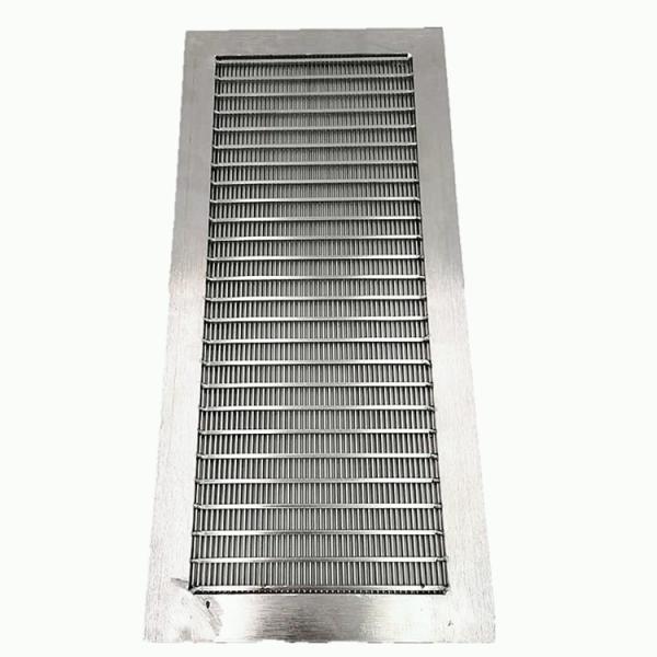 304 Stainless 150 Micron Steel Wedge Wire Screen /Sieve Bend Screen /Filter Element