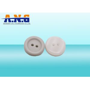 860-960Mhz Micro Size Washable RFID UHF Laundry Button Tag For Cloth Tracking