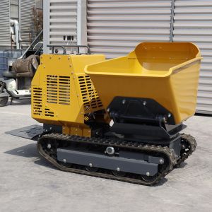Rotary Mini Crawler Dumper For Heavy Duty Material Transport Challenges