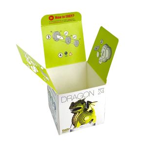 Foldable CMYK Printing Coated Paper Toy Packaging Boxes