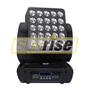 RGBW 4in1 LED Moving Head Light , 25x10w Infinite Matrix Blinder DJ Stage Light