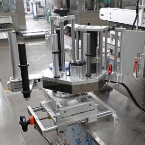 Juice / Liquor Glass Bottle Label Printing Machine , Automatic Small Bottle