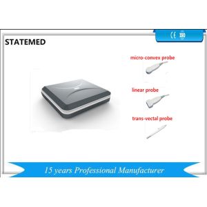 B / W Portable Ultrasound Scanner With Convex Array Probe For Veterinary