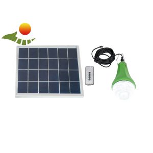 2600mah 6 Watt 5 Volt Portable Solar Bulbs With Solar Panel