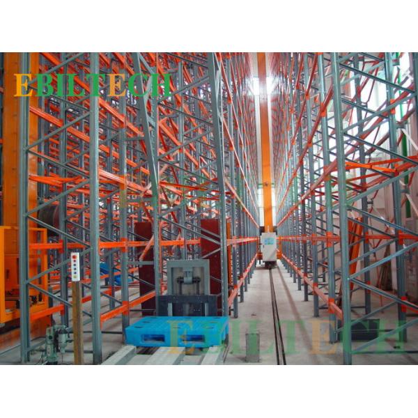 Corrosion Protection ASRS System Automatic Storage And Retrieval Pallet Racking