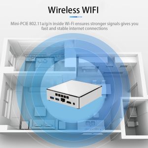 Intel Celeron 2955U And Pentium 3805U Mini PC With DDR3L 8GB And Single LAN HDMI