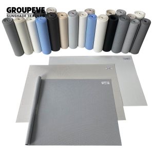 Sun Protection C4 Series Polyester Sunscreen Fabrics For Roller Blinds