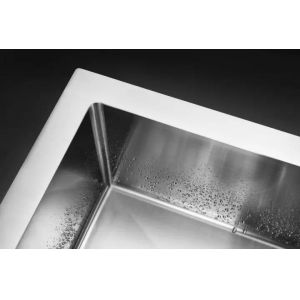 Round Double Bowl Undermount Sink With Drainboard Sink Brushed Surface Australia