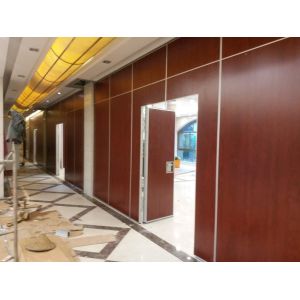 Meeting Room Movable Partition Walls / Sound Insulation Folding Panel Partitions