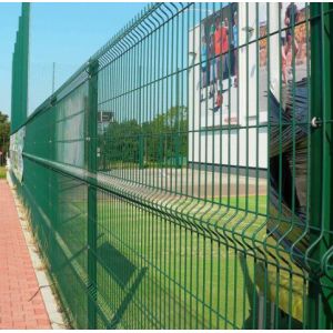 Galvanized MS Triangle Bend 3D Wire Mesh Fence 40x40mm 50x50mm