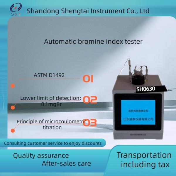 Microcoulometric Titration Principle Petroleum Testing Instruments Automatic Bromine Index Analyzer