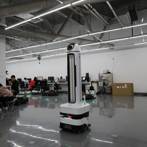 Offices Hotels Shopping Malls Intelligent Smart UV Light Robot