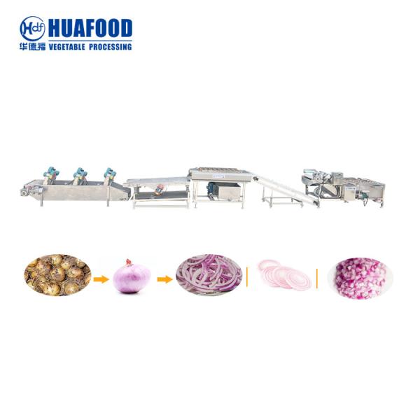 Quality Frozen Vegetable And Fruit Production Line Ozone Vegetable Cleaning Machine Raisin Dry Process Line for sale