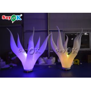 Customized Nylon 3m Inflatable LED Seaweed For Festival