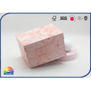 E CCNB Marble Texture Printed Birthday Gift Box Matte Sturdy Paper Box