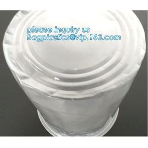 gallon bucket liner rigid plastic pail liner, PE Round pond liner round raised