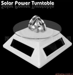 Wholesale Portable Solar Power Display Turntable For Display Mobile Phone, Camera Etc from china suppliers