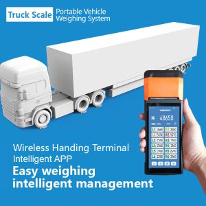 Portable Wireless Truck Scale: Intelligent Handheld Vehicle Weighing System