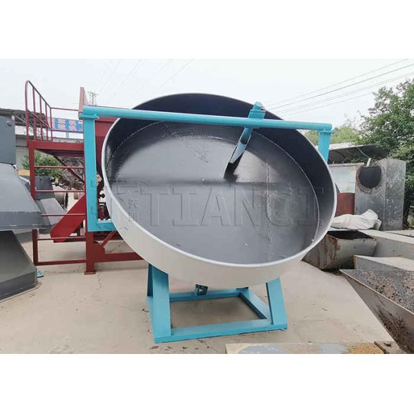 Organic Fertilizer Bentonite Cat Litter Granules Making Machine 2-10mm Pan