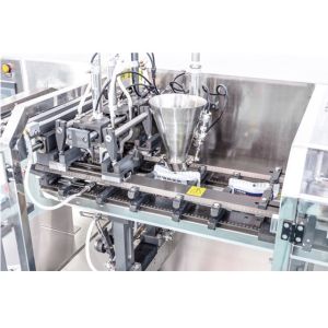 Multi-Station Horizontal Premade Bag Mustard Sauce Packaging Machine