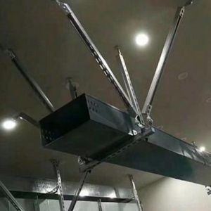 Silver Anodized Duct Seismic Bracing Fire And Earthquake Resistance / Seismic