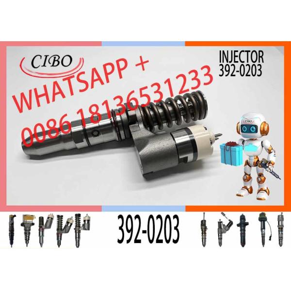 Hot sale fuel common rail injector 392-0203 3920203 20R-1267 for Engine 994D
