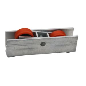 Door And Window Fitting Adjustable Double V Groove Nylon Pulley Wheel Aluminium